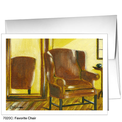 Favorite Chair, Greeting Card (7020C)
