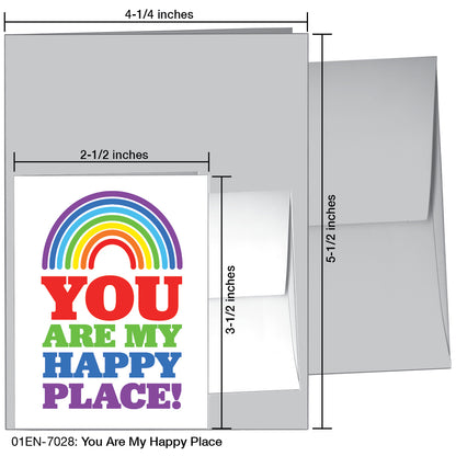 You Are My Happy Place, Greeting Card (7028)