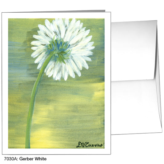 Gerber White, Greeting Card (7030A)
