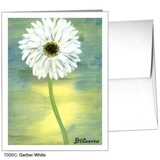 Gerber White, Greeting Card (7030C)