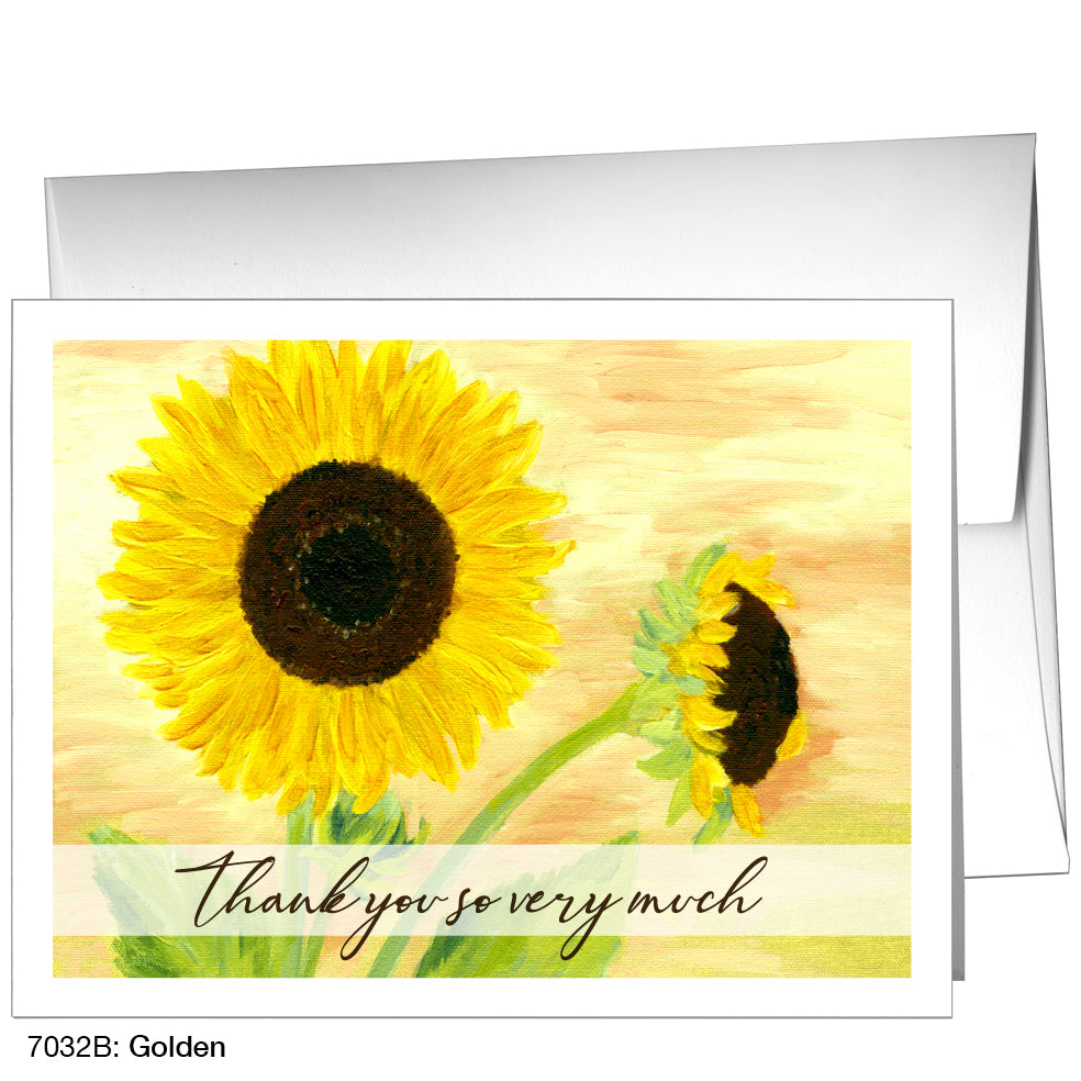 Golden, Greeting Card (7032B)