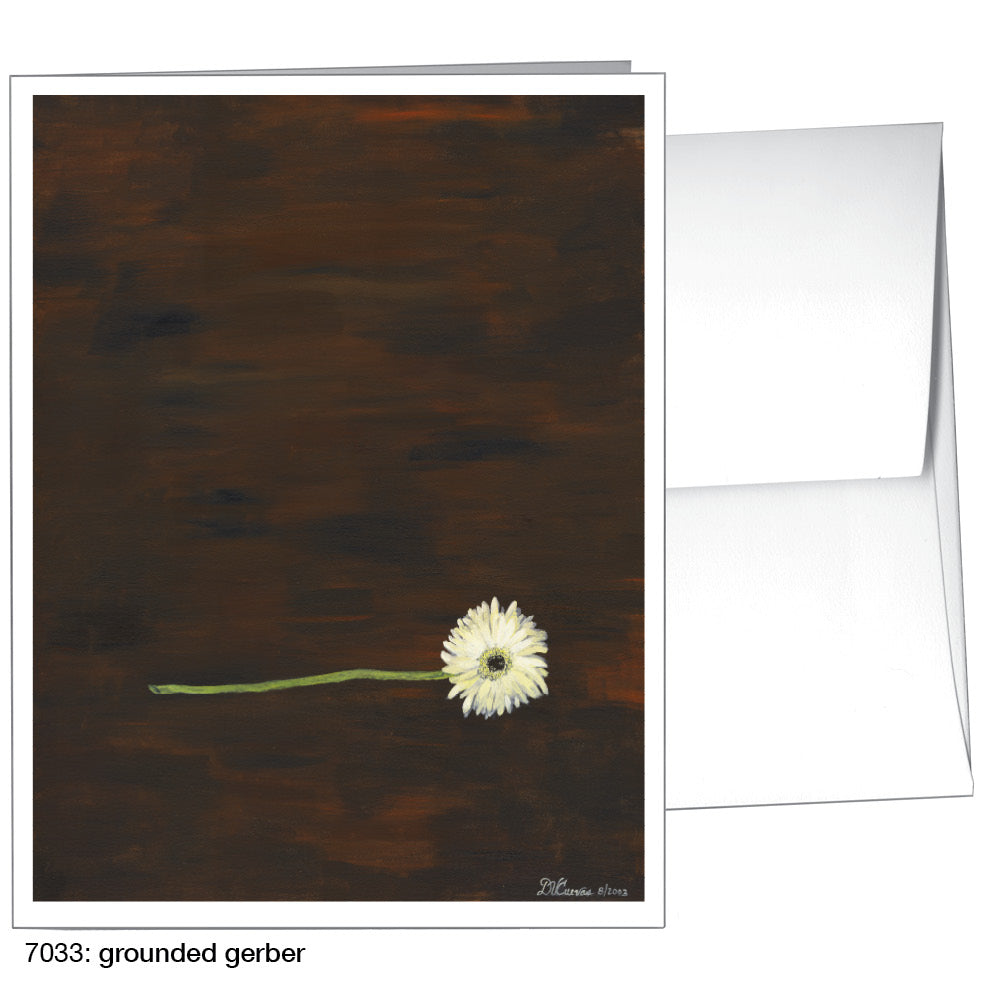 Grounded Gerber, Greeting Card (7033)