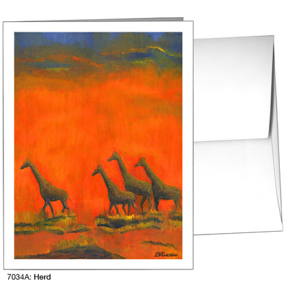 Herd, Greeting Card (7034A)