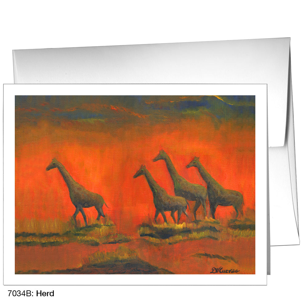 Herd, Greeting Card (7034B)