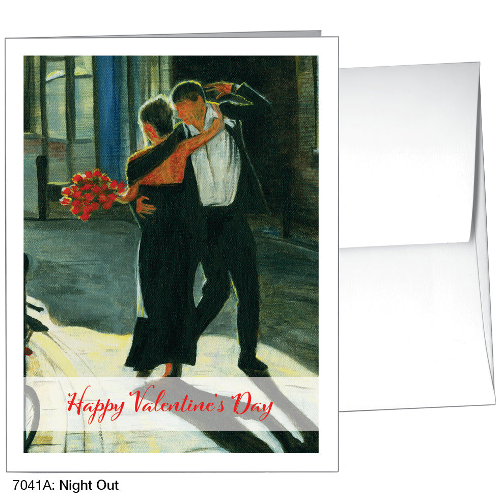 Night Out, Greeting Card (7041A)