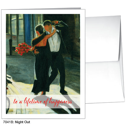 Night Out, Greeting Card (7041B)