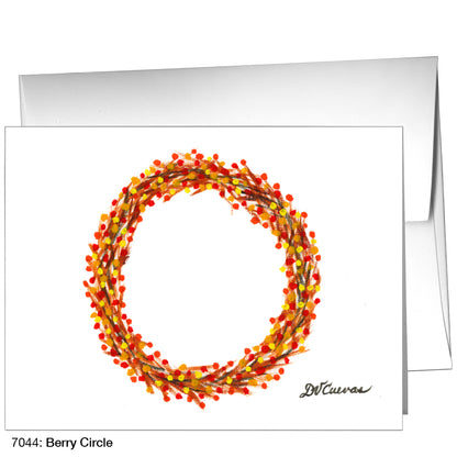Berry Circle, Greeting Card (7044)