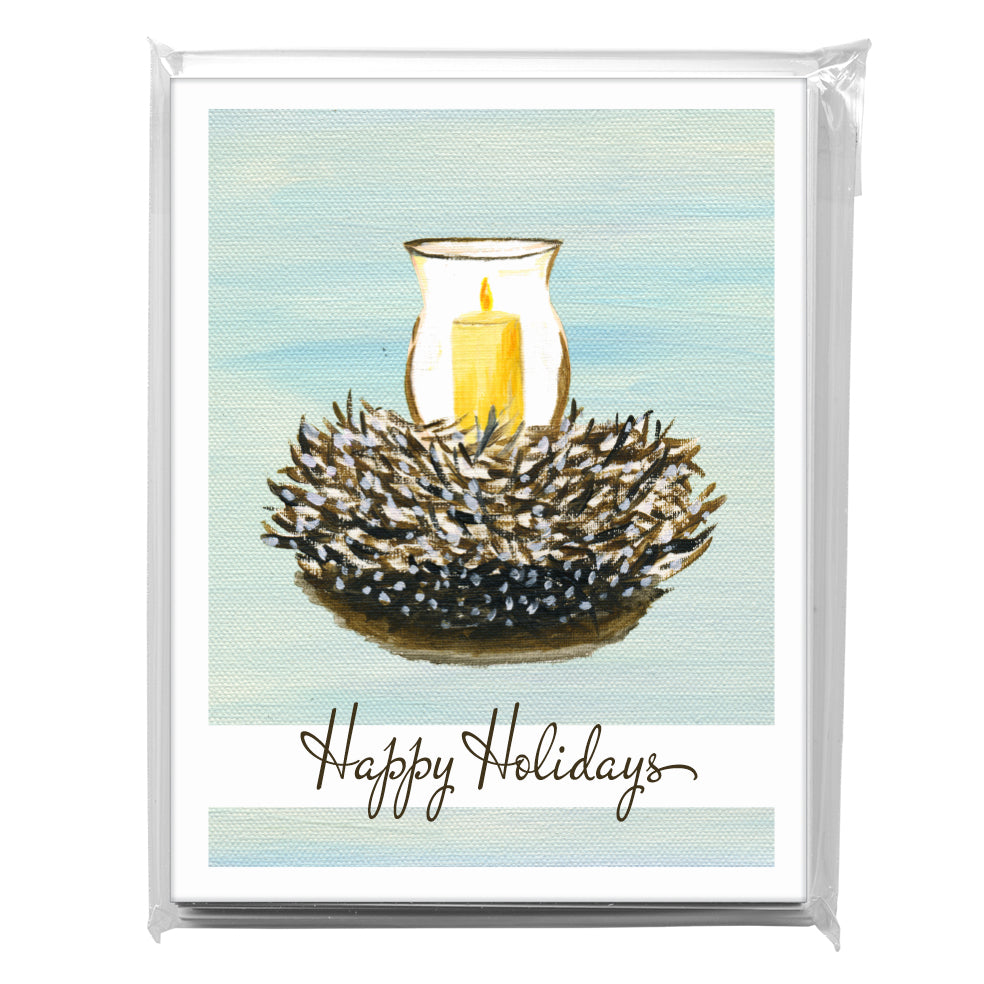 Candle & Branches, Greeting Card (7046A)