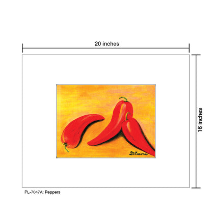 Peppers, Print (#7047A)