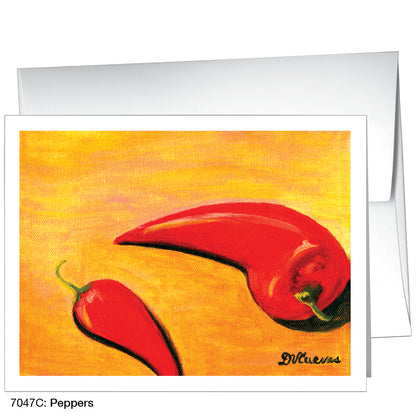 Peppers, Greeting Card (7047C)