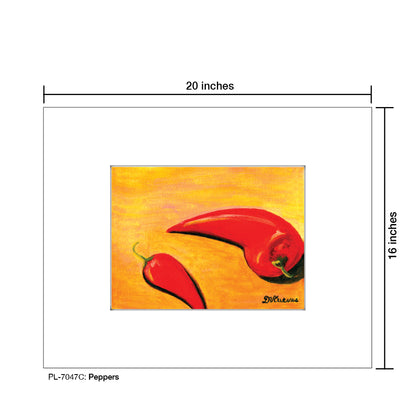 Peppers, Print (#7047C)