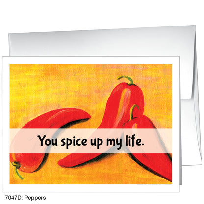 Peppers, Greeting Card (7047D)