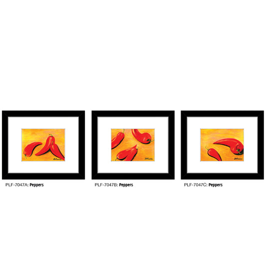 Peppers, Print TRIO (#7047)