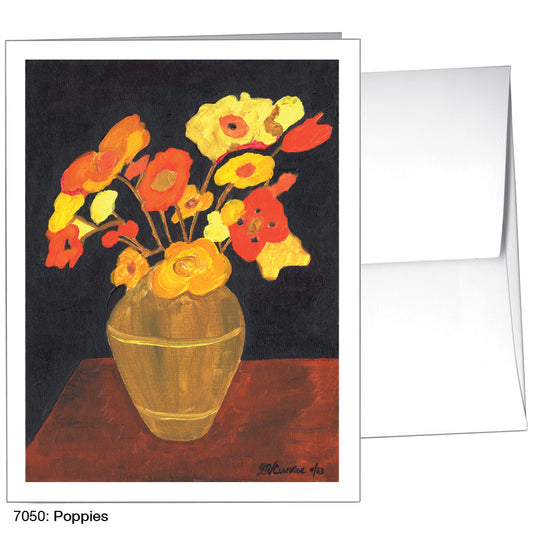 Poppies, Greeting Card (7050)