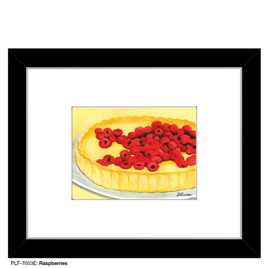 Raspberries, Print (#7053E)