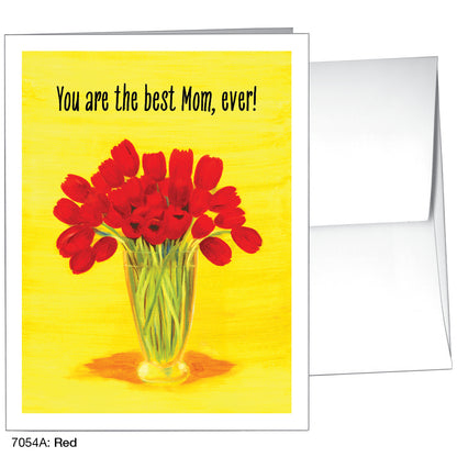Red, Greeting Card (7054A)