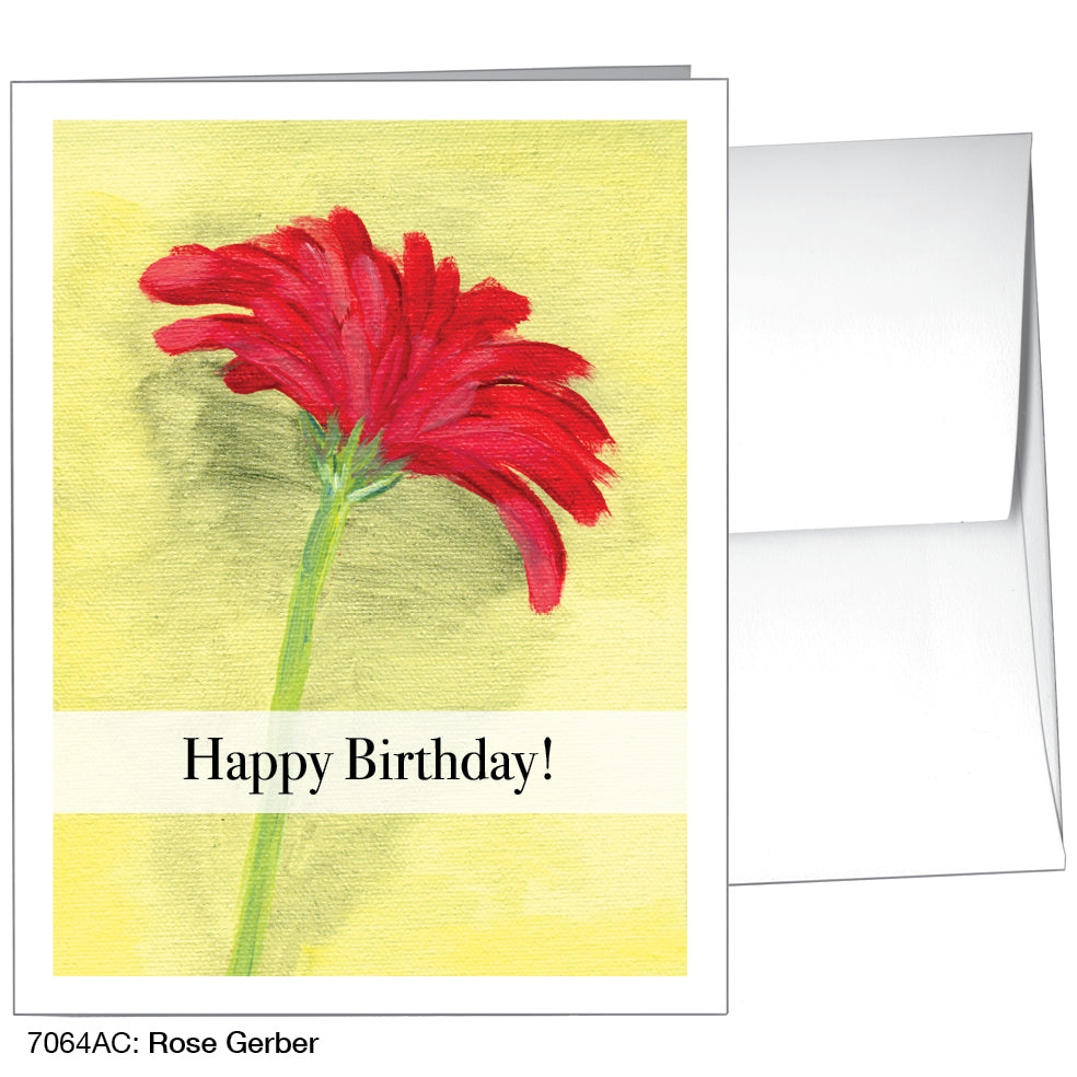 Rose Gerber, Greeting Card (7064AC)