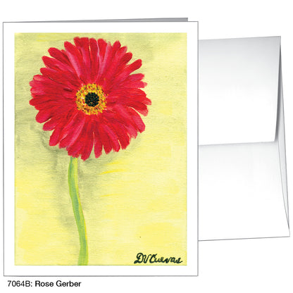 Rose Gerber, Greeting Card (7064B)