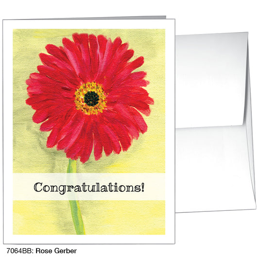 Rose Gerber, Greeting Card (7064BB)