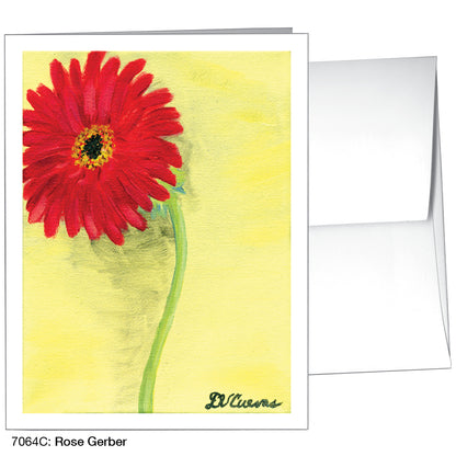 Rose Gerber, Greeting Card (7064C)
