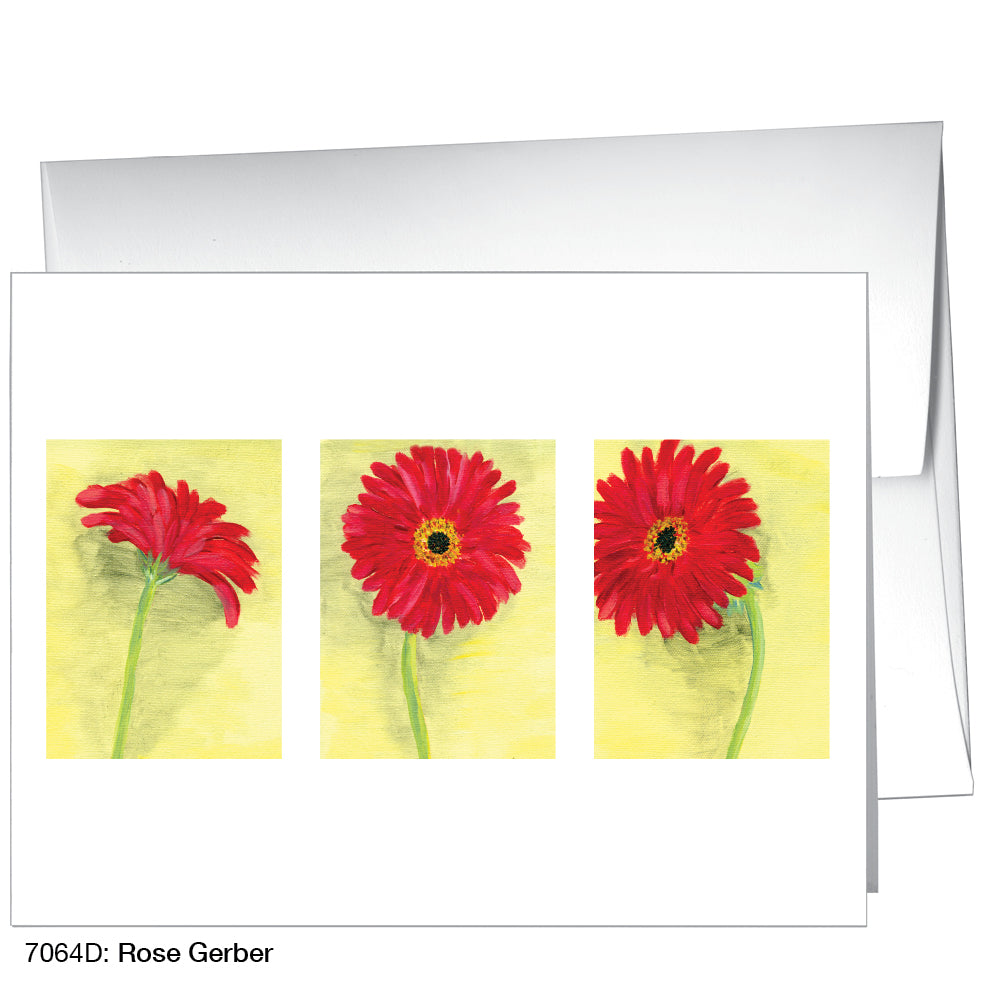Rose Gerber, Greeting Card (7064D)