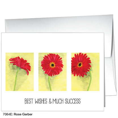 Rose Gerber, Greeting Card (7064E)