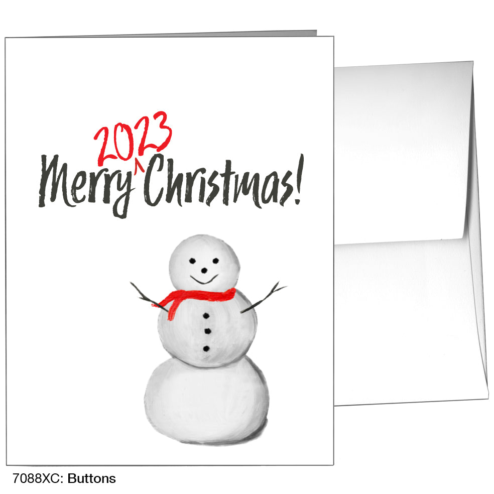 Buttons, Greeting Card (7088XC)