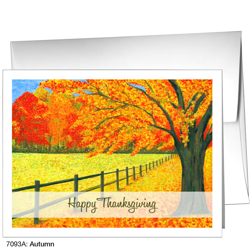 Autumn, Greeting Card (7093A)