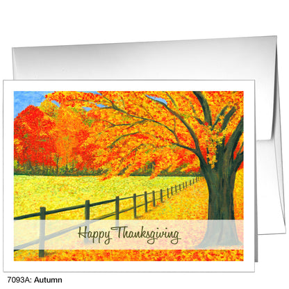 Autumn, Greeting Card (7093A)