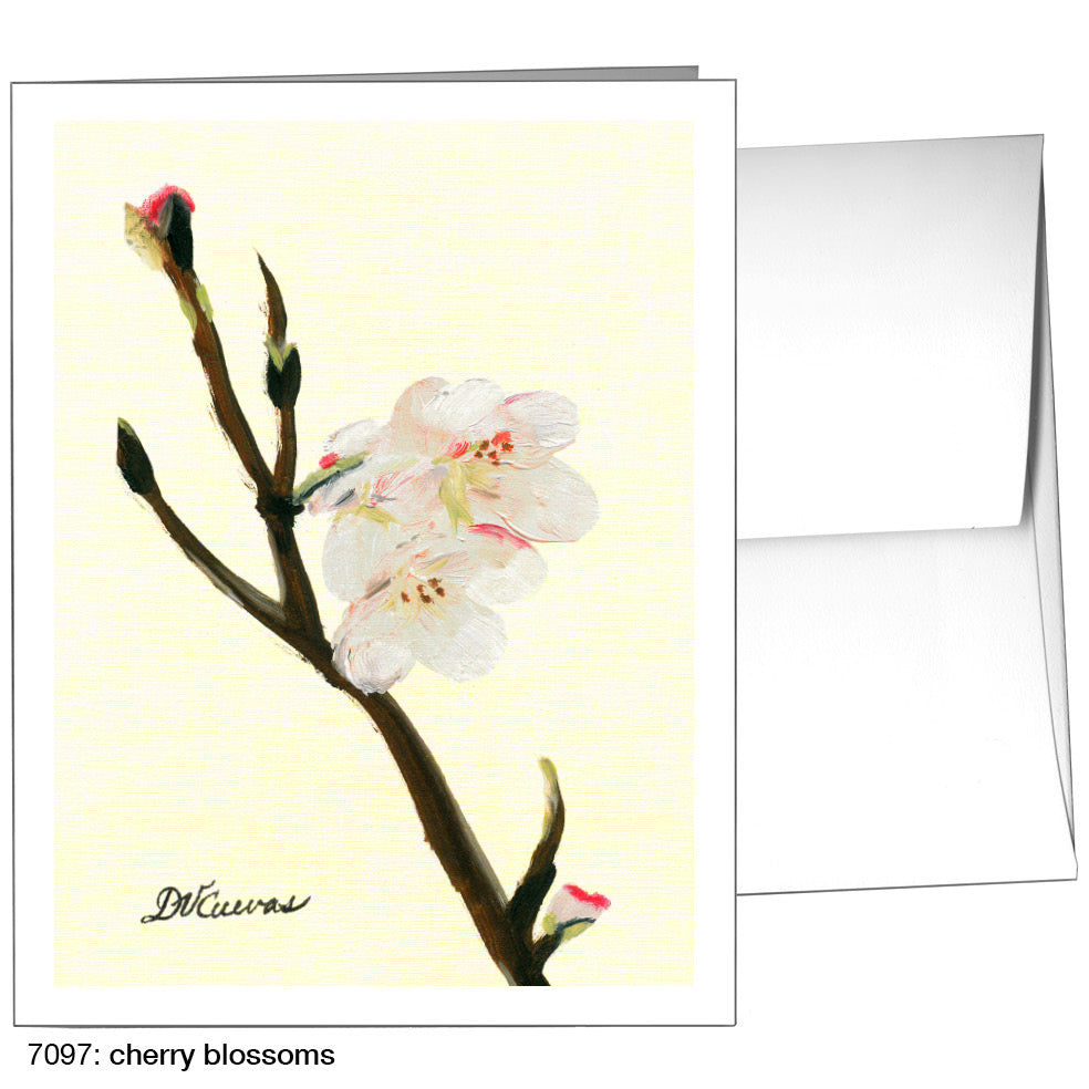 Cherry Blossoms, Greeting Card (7097)