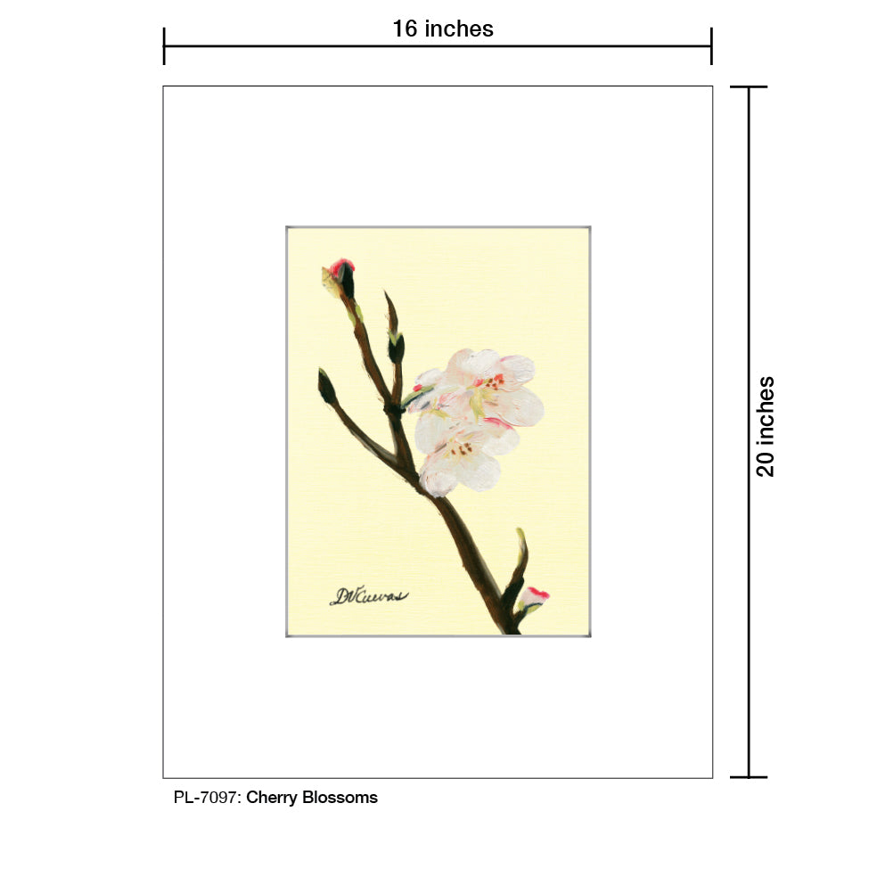 Cherry Blossoms, Print (#7097)