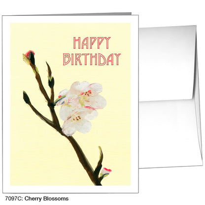 Cherry Blossoms, Greeting Card (7097C)