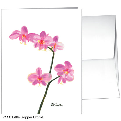 Little Skipper Orchid, Greeting Card (7111)