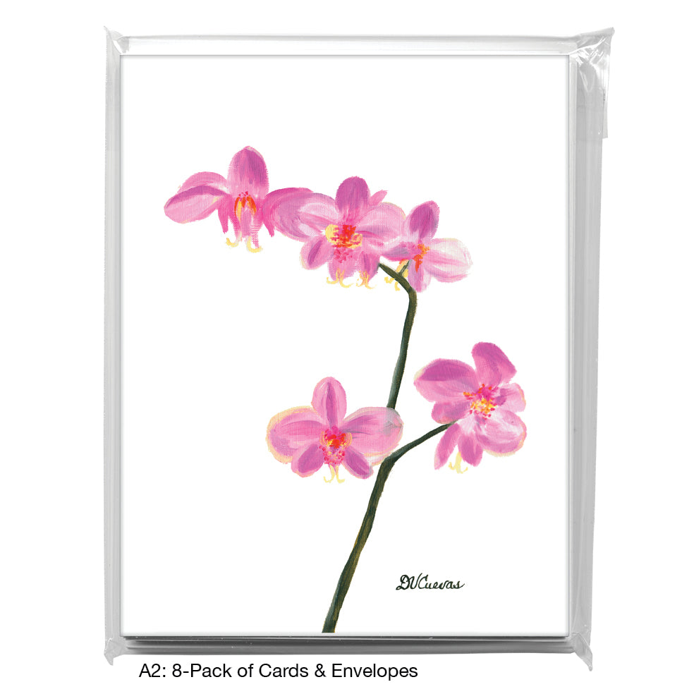 Little Skipper Orchid, Greeting Card (7111)
