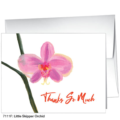 Little Skipper Orchid, Greeting Card (7111F)