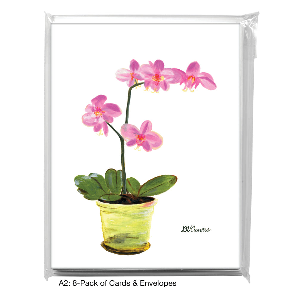 Little Skipper Orchid, Greeting Card (7111M)