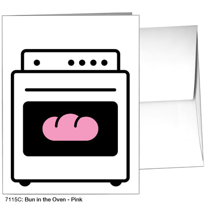 Bun In The Oven, Greeting Card (7115C)