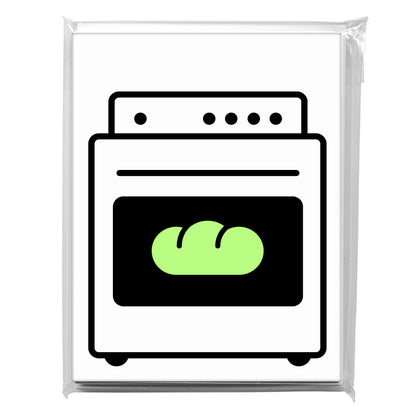 Bun In The Oven, Greeting Card (7115D)