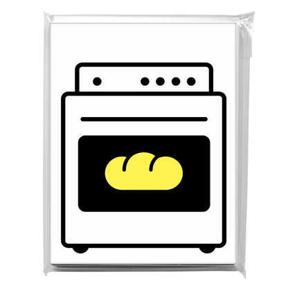 Bun In The Oven, Greeting Card (7115F)