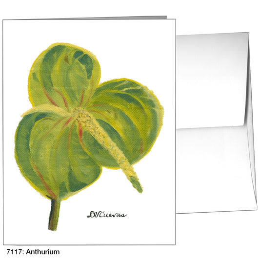 Anthurium, Greeting Card (7117)
