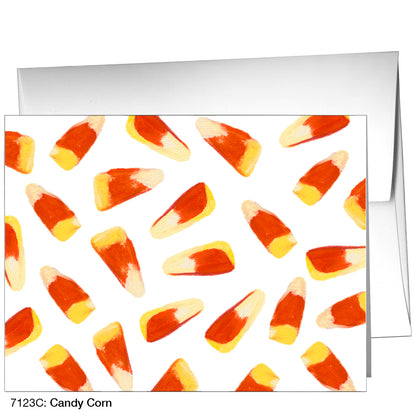 Candy Corn, Greeting Card (7123C)