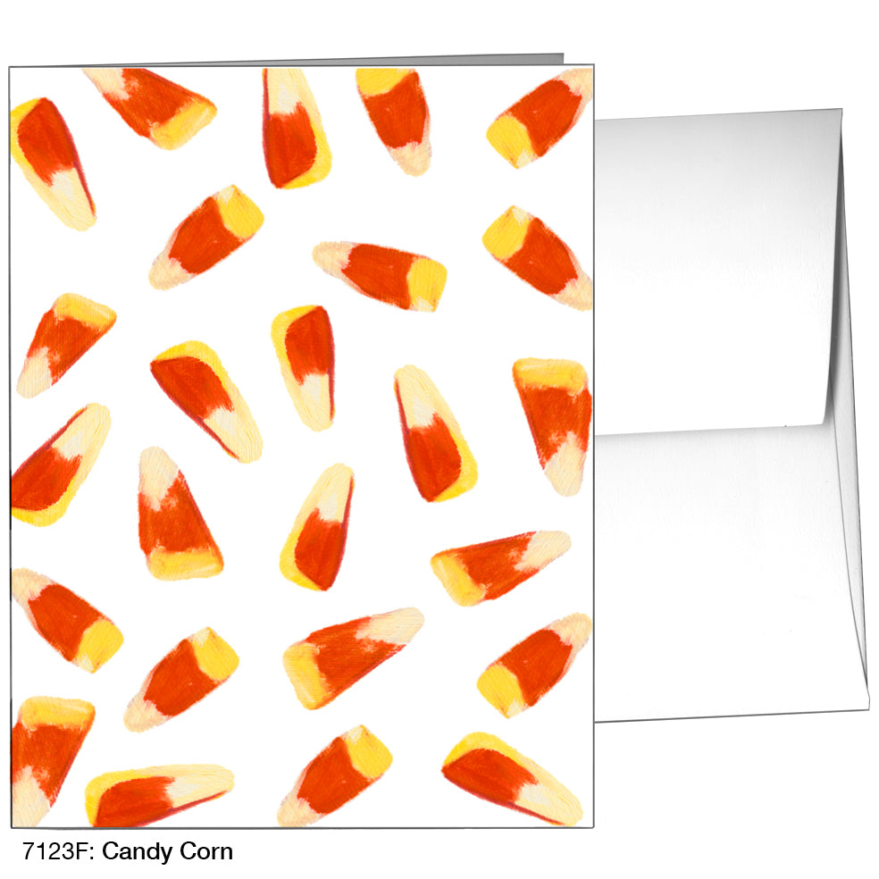 Candy Corn, Greeting Card (7123F)