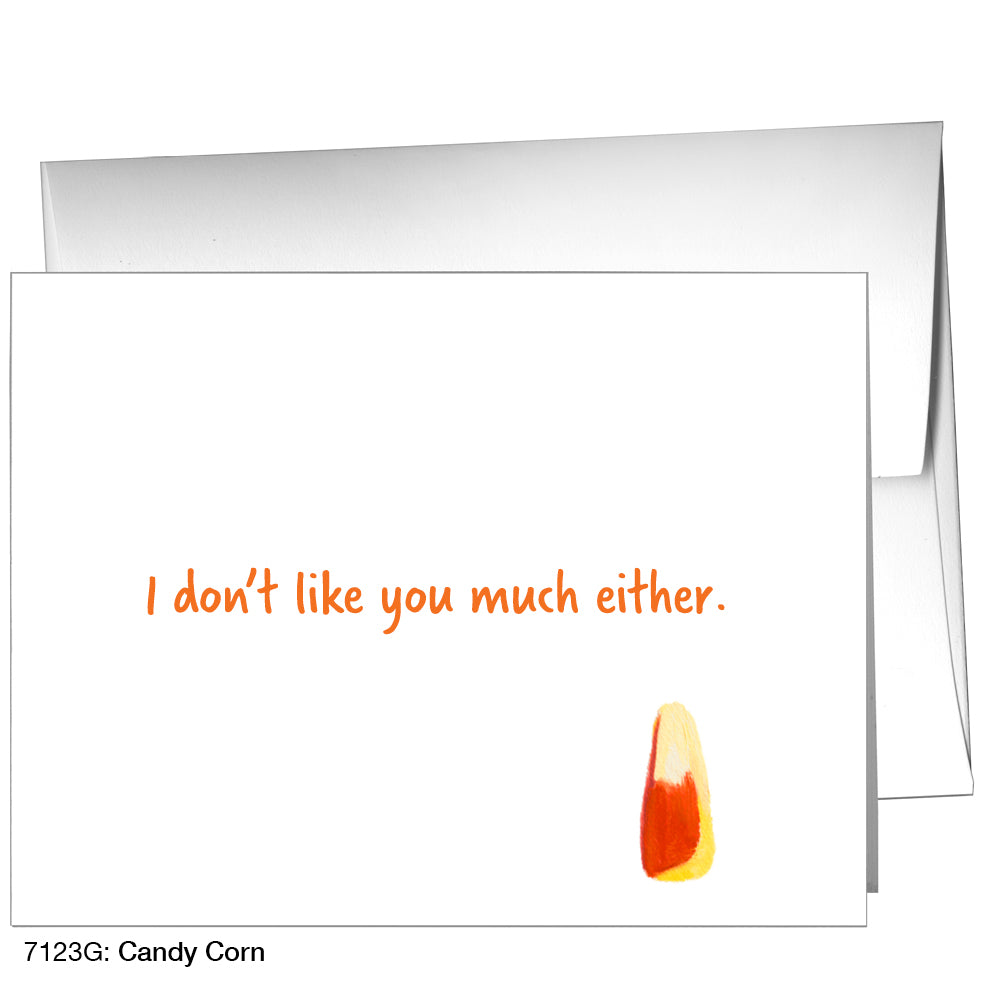 Candy Corn, Greeting Card (7123G)