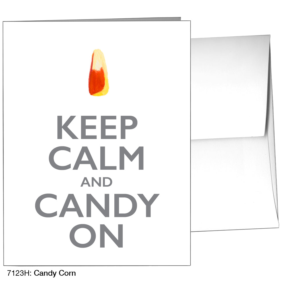 Candy Corn, Greeting Card (7123H)