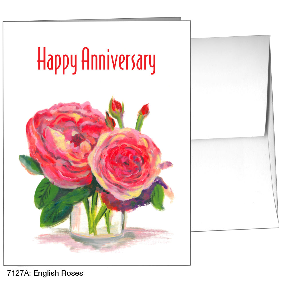 English Roses, Greeting Card (7127A)