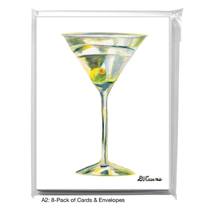 Martini, Greeting Card (7135)
