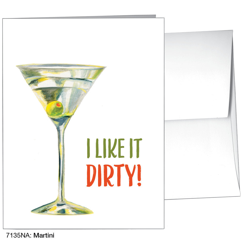 Martini, Greeting Card (7135NA)