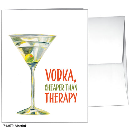 Martini, Greeting Card (7135T)