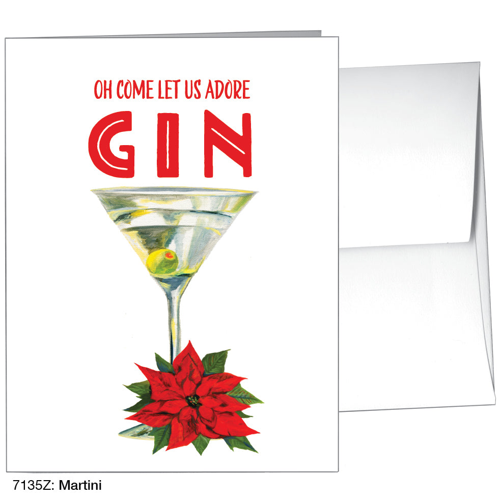 Martini, Greeting Card (7135Z)