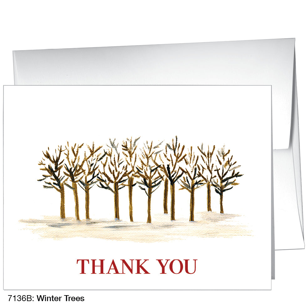 Winter Trees, Greeting Card (7136B)